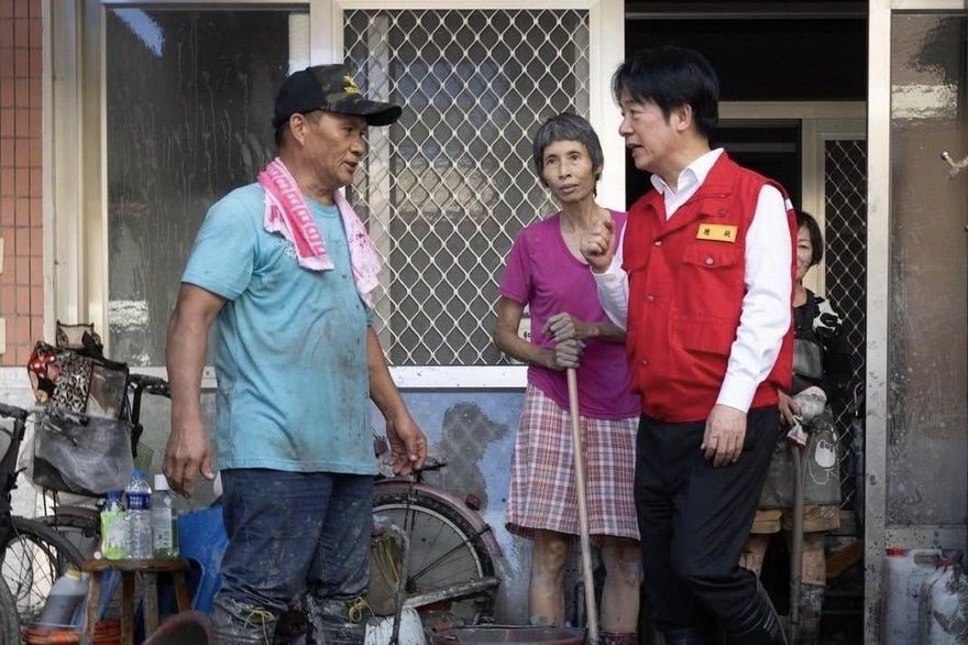 洪水重創光復　賴清德：災民有短期住宿需求中央政府會負擔