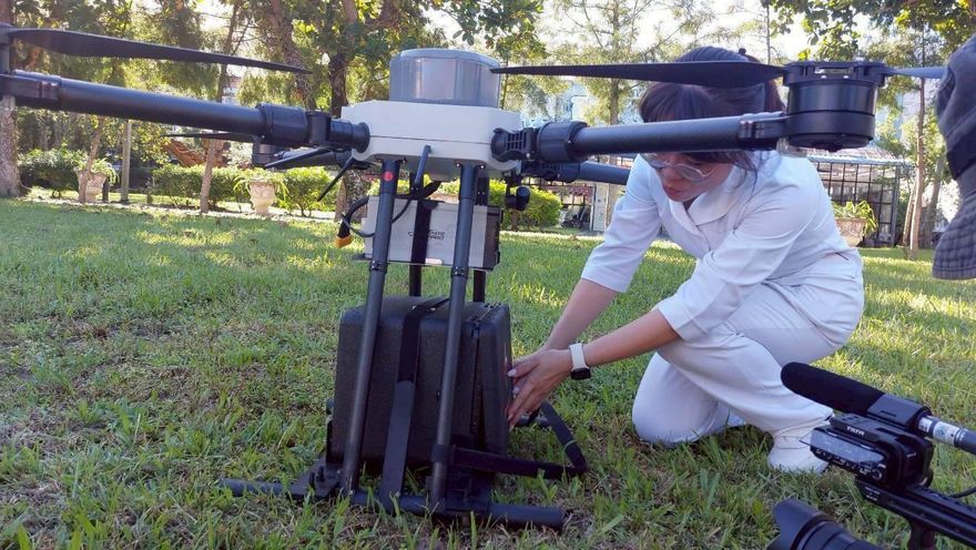 花蓮2病患陷斷藥危機！「無人機」3分鐘完成送藥
