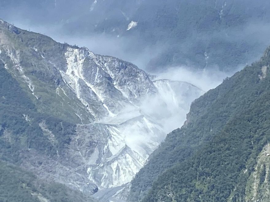 馬太鞍溪堰塞湖驚現「V形缺口」！林業署示警下游恐再淹