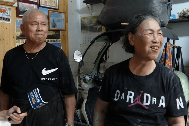 阿公看房屋被拆淚「都沒有了…」　阿嬤暖心安慰：你還在啊