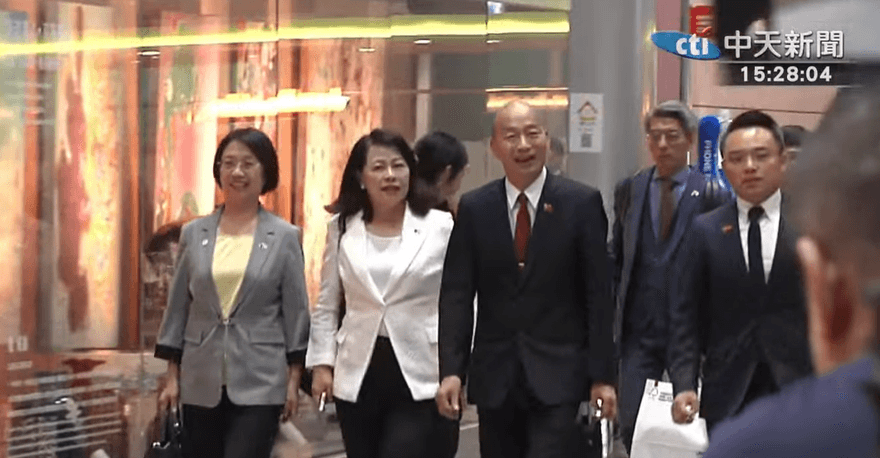 韓國瑜率團赴日本參訪　綠委都大讚：全都站在國家立場發言