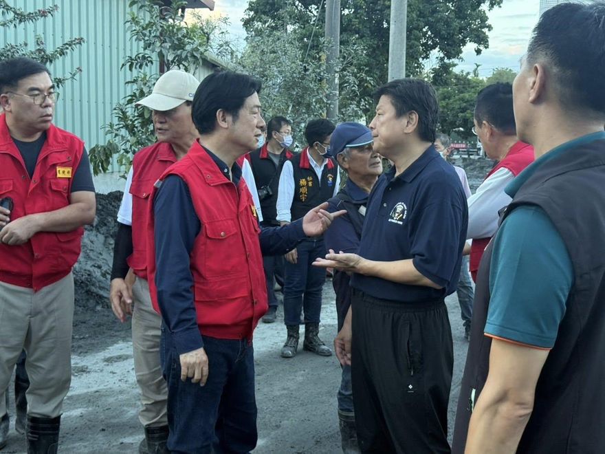 傅崐萁提光復下水道重做　賴清德：李孟諺有親自下去看沒損毀