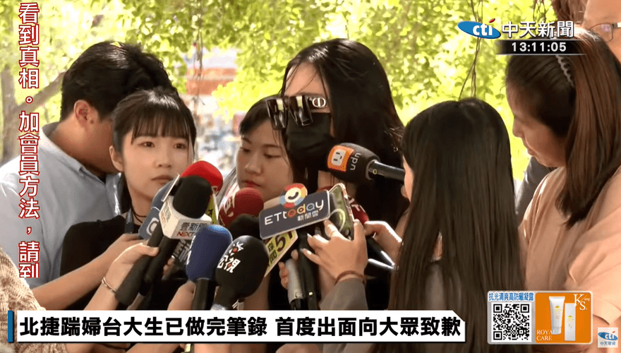 一腳把老婦踹到坐好！　長髮男首度出面：希望她可以遠離我
