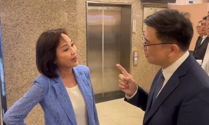 美濃大峽谷案延燒！　柯志恩、賴瑞隆立院狹路相逢當場爆吵