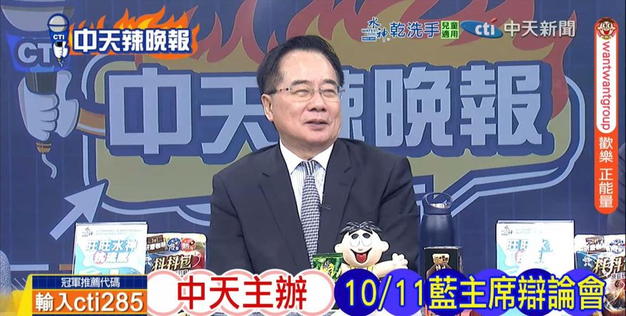 影/國民黨主席選舉爭霸戰　蔡正元：領先群要維持風度