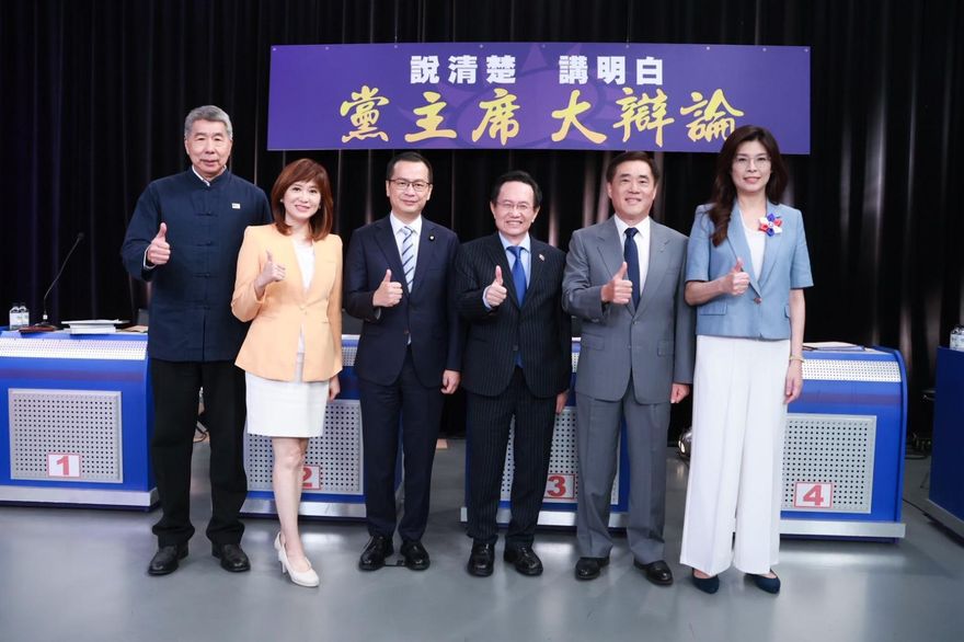 選前最後一場《黨主席大辯論》10/11登場　郝、鄭、羅、張、蔡都來了