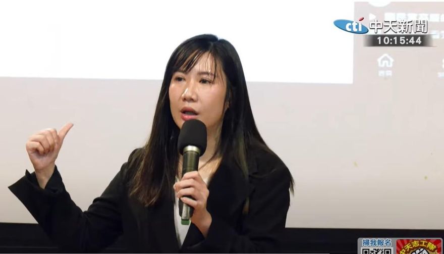 當眾與郝龍斌接吻！柳采葳怒嗆AI合成：明天報案提告