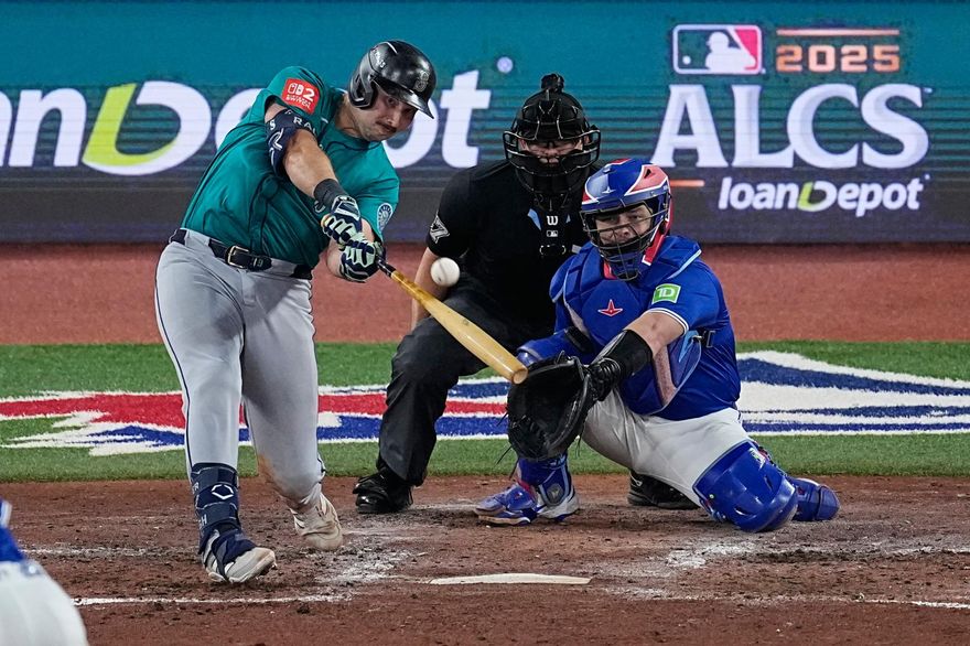 MLB/ 勞雷開轟扳平！水手暌違24年美聯冠軍賽首勝