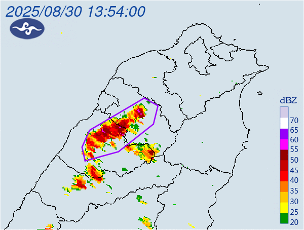國家警報響！3縣市雷雨連炸1小時　竹縣油羅溪防溪水暴漲