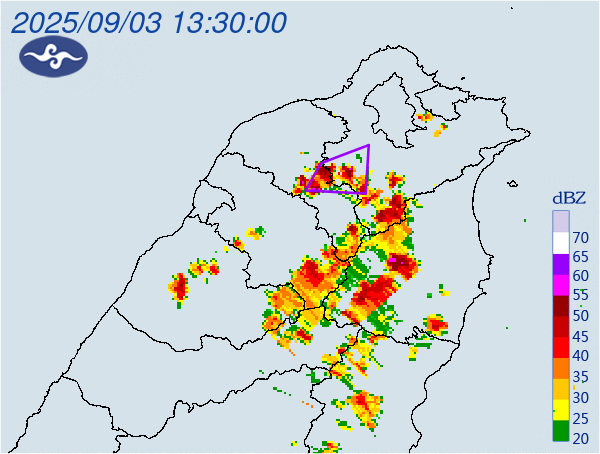國家警報響！雷雨續轟北桃宜　大豹溪、霞雲溪防暴漲