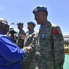 陸第27批赴剛果維和部隊　全體獲頒「聯合國和平勛章」